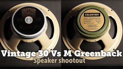 An all time favourite is the following item <b>Celestion</b> <b>Vintage</b> <b>30</b> - 8 Ohm, of which we have sold more than 3. . Celestion vintage 30 vs greenback vs creamback